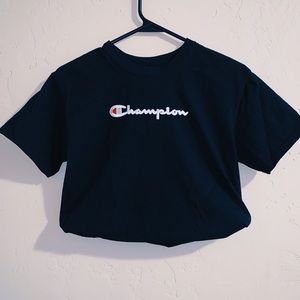 CHAMPION CROPPED TEE OG